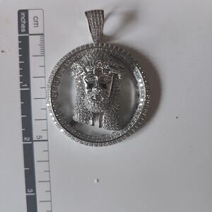 Sterling silver 925 religious pendant SOLD